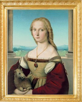 Portrait of a Lady with a Unicorn