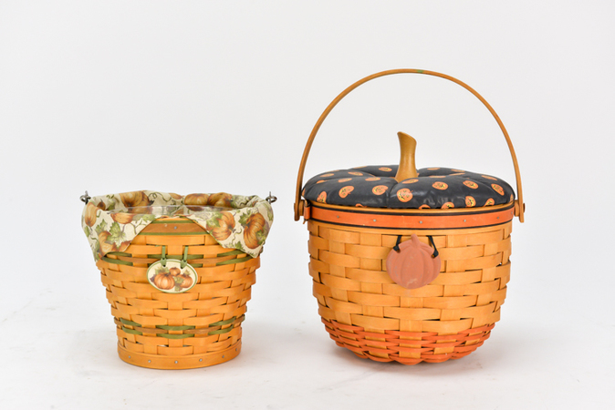 Longaberger Basket Pumpkin Print Collection