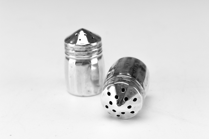 Viking Sterling Silver Salt And Pepper Shakers