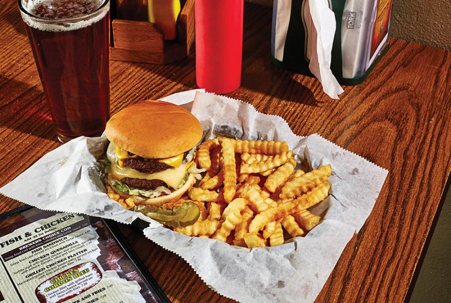 The Bobby Burger at Chicken on the Run