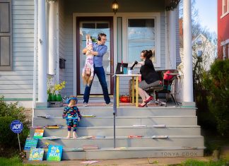 Norwood Photographer Tonya Cook Captures Porch Portraits During the COVID-19 Pandemic